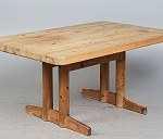 Stół kuchenny x 1, Krzesło do jadalni x 3, Ławka drewniana x 2