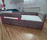 Łóżko dziecięce tapicerowane 
