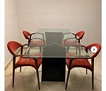 Stół 8-osobowy x 1, Krzesło do jadalni x 4