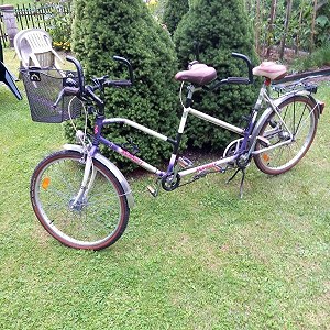 Rower dwuosobowy Tandem koła 26"