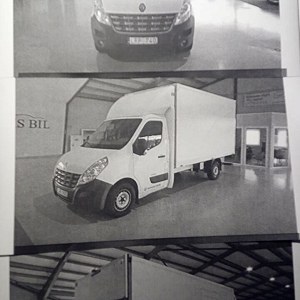 Renault Master Kontener z windą