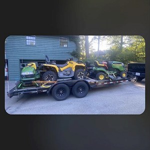 Audi A7 x 2, Mercedes-Benz SLK-Class x 1, John Deere c2100  x 2, Can Am - quad  x 1, husqvarna lawn 