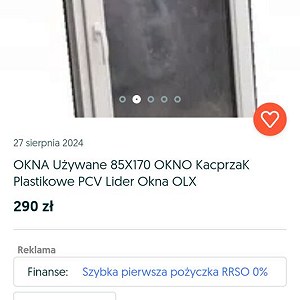 Okno pcv  x 3