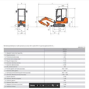 Minikoparka Hitachi ZX19-6