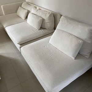 Sofa dwuosobowa x 1, Fotel x 1