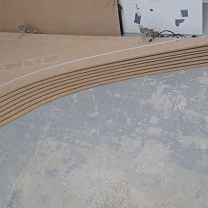 Dekoracje mdf x 2, Dekoracje Luk x 1, Dekoracje stopni x 1, Scianka mdf x 1