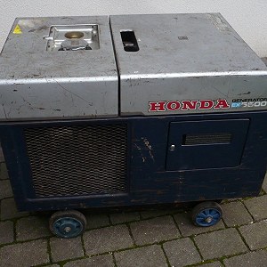 agregar prądotwórczy  na kółkach honda ex5500