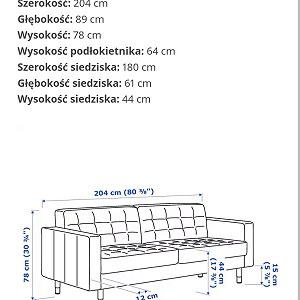 Sofa trzyosobowa