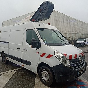 RENAULT MASTER BLASZAK + PODNOŚNIK 