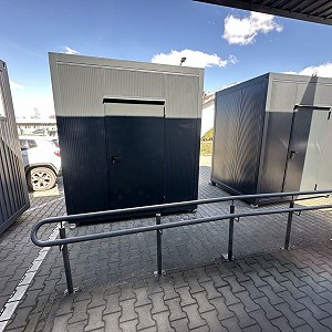 Kontener na ramie stalowej ! 2 sztuki w jednym transporcie !