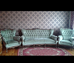 Sofa 3-osobowa i dwa fotele