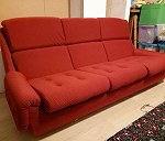 Sofa i dwa fotele (lekki zestaw wypoczynkowy)