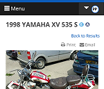 Yamaha virago 535
