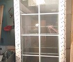 Okno PVC 1x2,1m