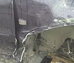 Uszkodzone Volvo S40 bez koła