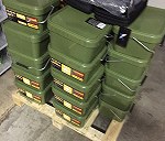 Zlece przewóz 25 pojemnikow kazdy 2,5 kg z NL do UK