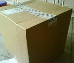 parcel to London