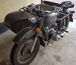 Transport samochód gaz69 + motocykl z koszem (odbiór z 2 miejsc ale po trasie)