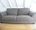 Sofa fotel i podnóżek