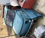 Fiat 500 rolling shell, no engine