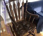 krzesło bujane