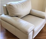 Sofa skórzana + fotel