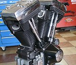 Silnik motocyklowy Harley-Davidson bez olejów suchy na pale