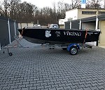 Viking Motorboot 4,60m auf Trailer (6m)