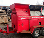 Recykler Asfaltu / 2500kg / 2 osie / ucho holownicze lub zwykły hak
