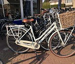 2 city bicycles