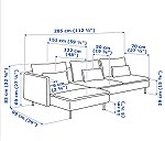 Sofa z Ikei zapakowana