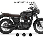 Triumph Bonneville T120 Black