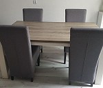 Stół, ława i 4 krzesla  x 6