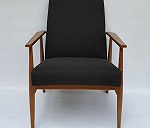 Mały fotel jeden + dwa krzesła  x 3