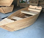 łódka drewniana